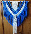 Makrama Blue and white